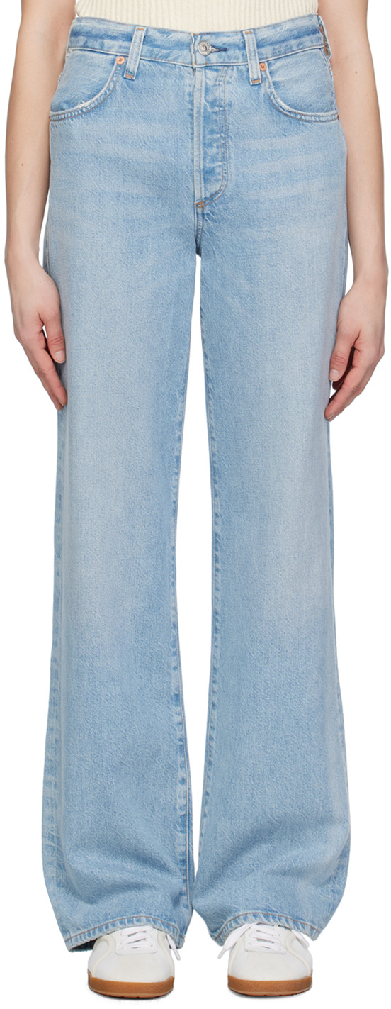Citizens Of Humanity Blue Annina 33' Jeans In Blue