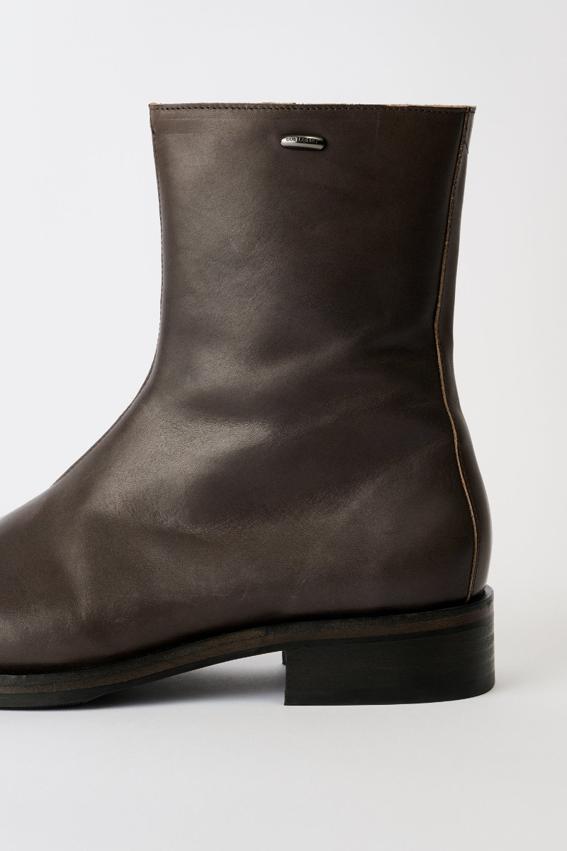 Our Legacy Camion Leather Boots In Black