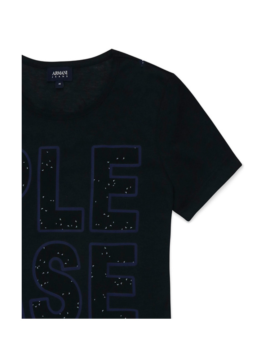 ARMANI JEANS PRINTED T-SHIRT
