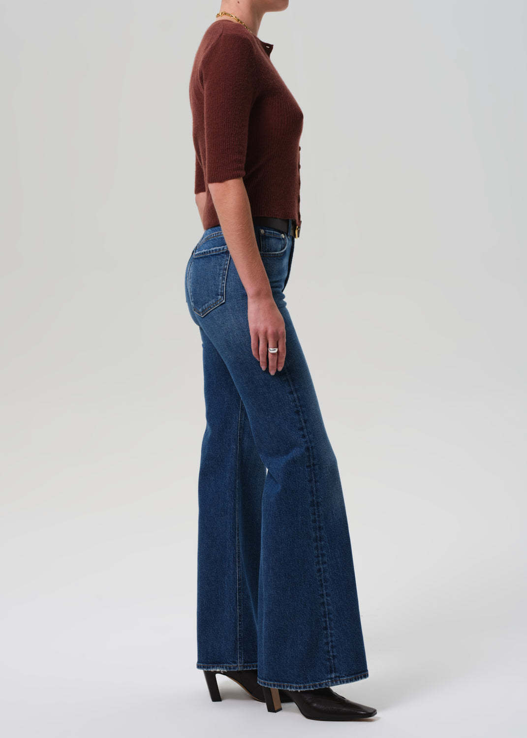 Citizen Of Humanity Kimberly 70's Flare In Cruise In Blue
