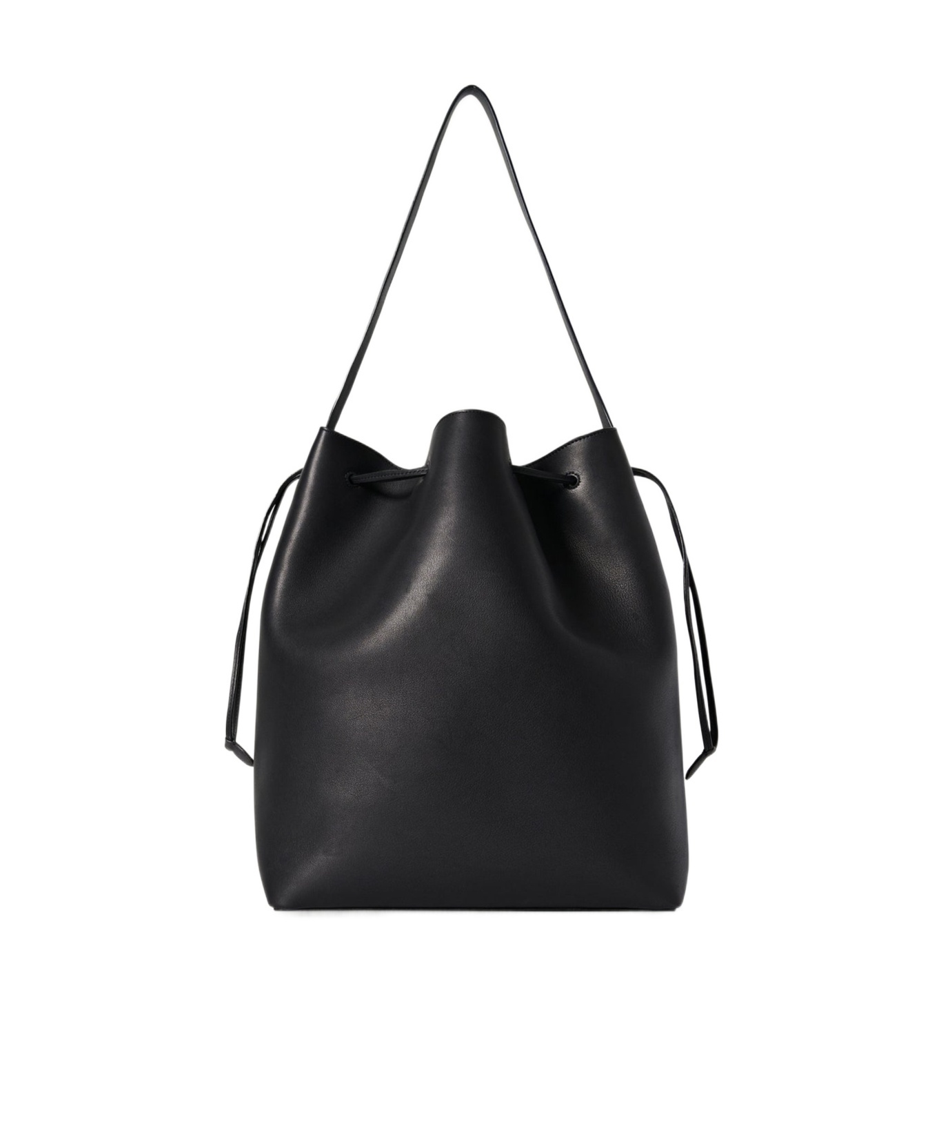 The Row Belvedere Drawstring Tote In Black
