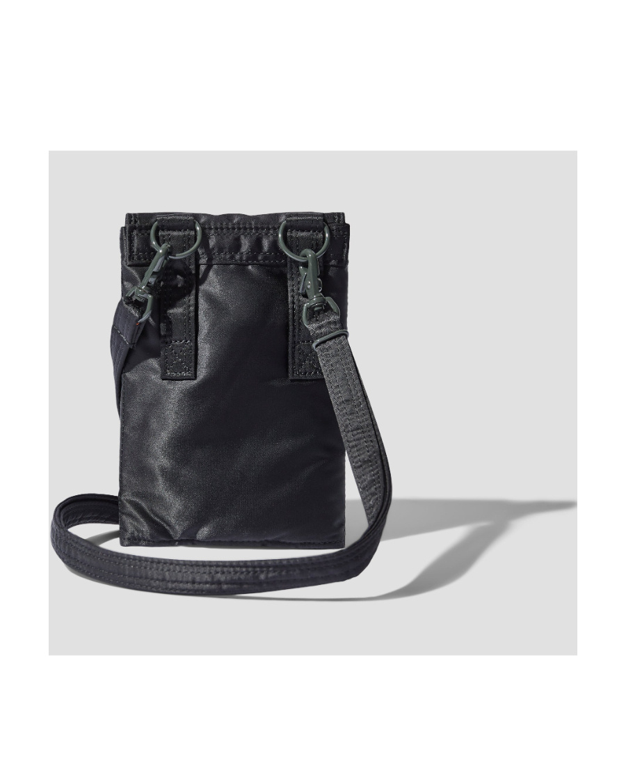 Porter-yoshida & Co Logo Travel Bag In Black