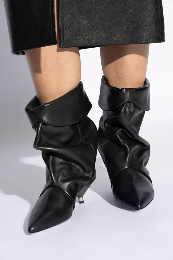 Isabel Marant Edrik 57 Ankle Boots In Black
