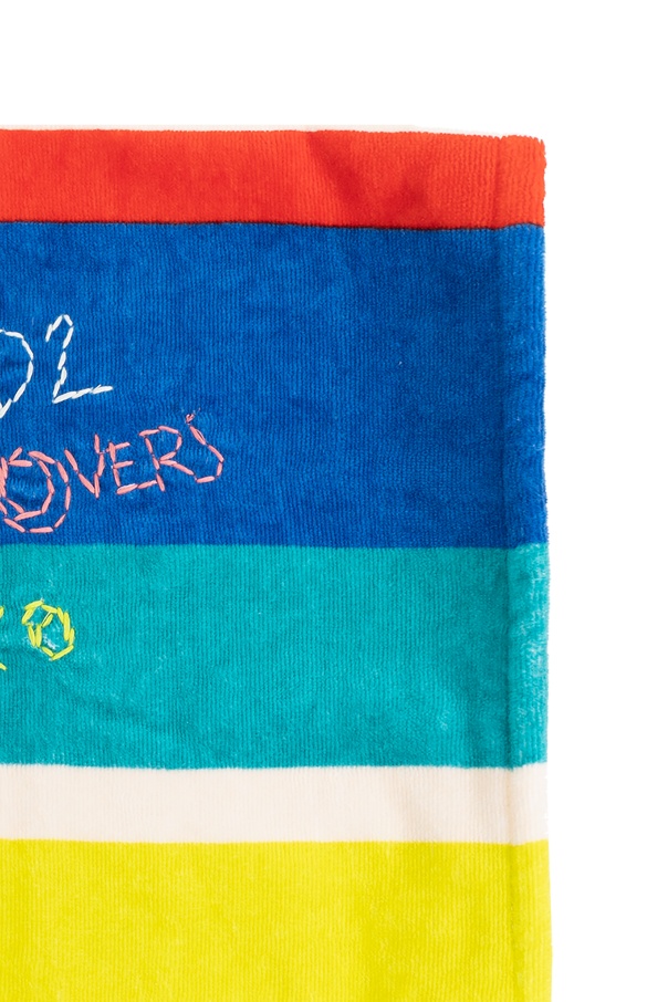 Dsquared2 Logo Beach Towel In Multicolor