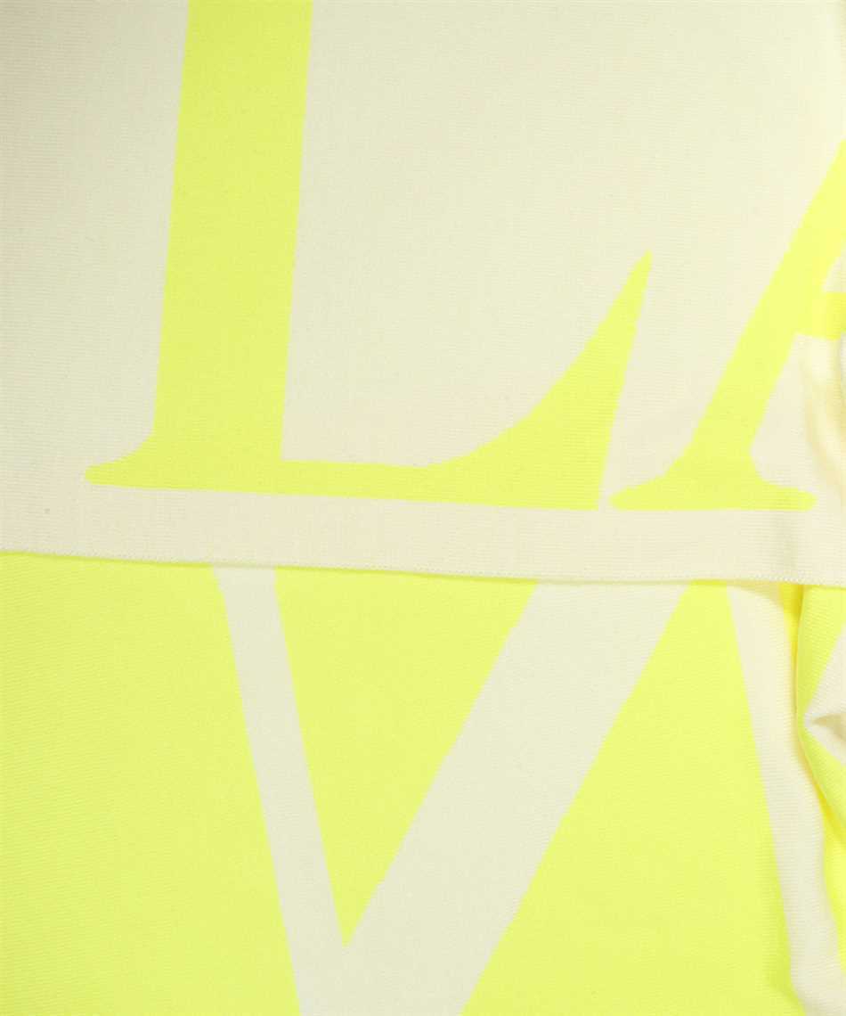 Lanvin Logo Scarf In White