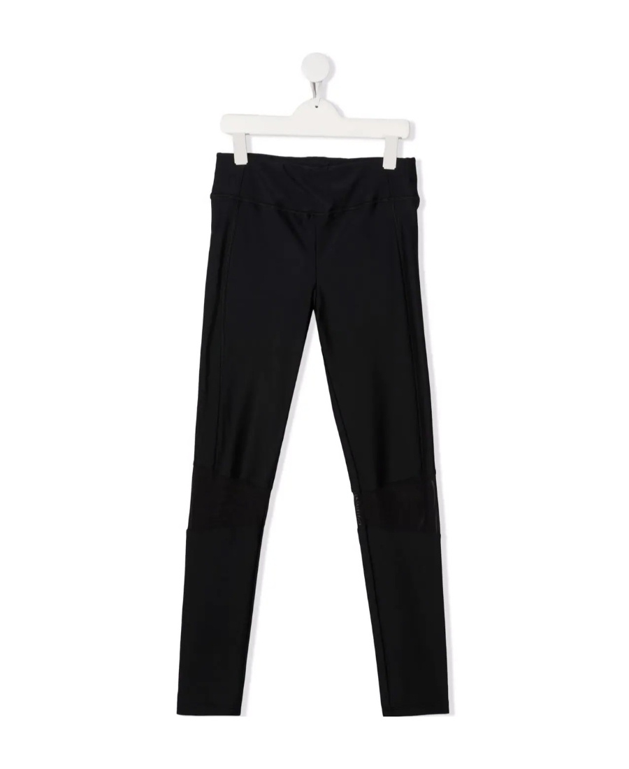 Balmain Logo-print Leggings In Black