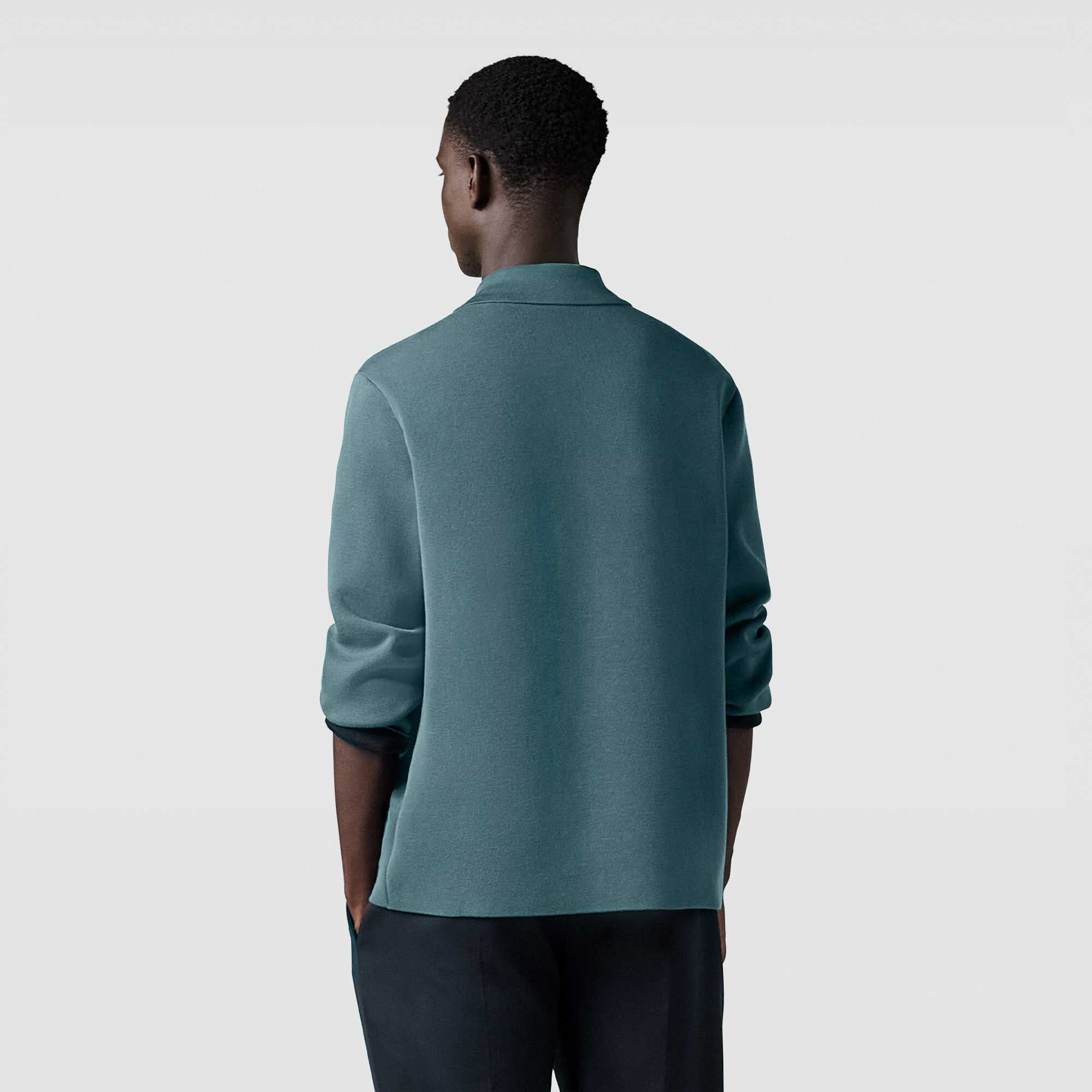 Berluti Logo Sweater In Blue