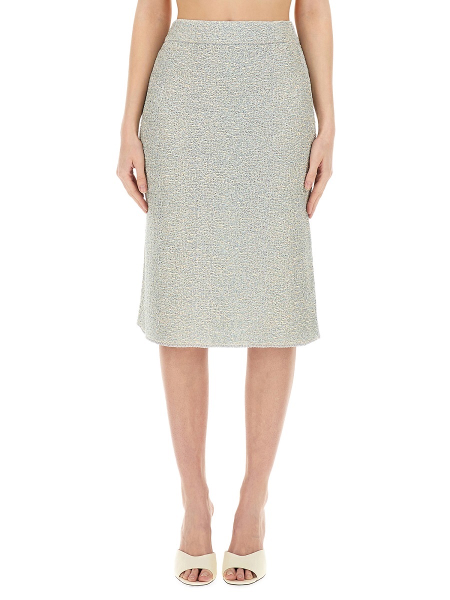 Fabiana Filippi Subtle Sheen Textured Skirt
