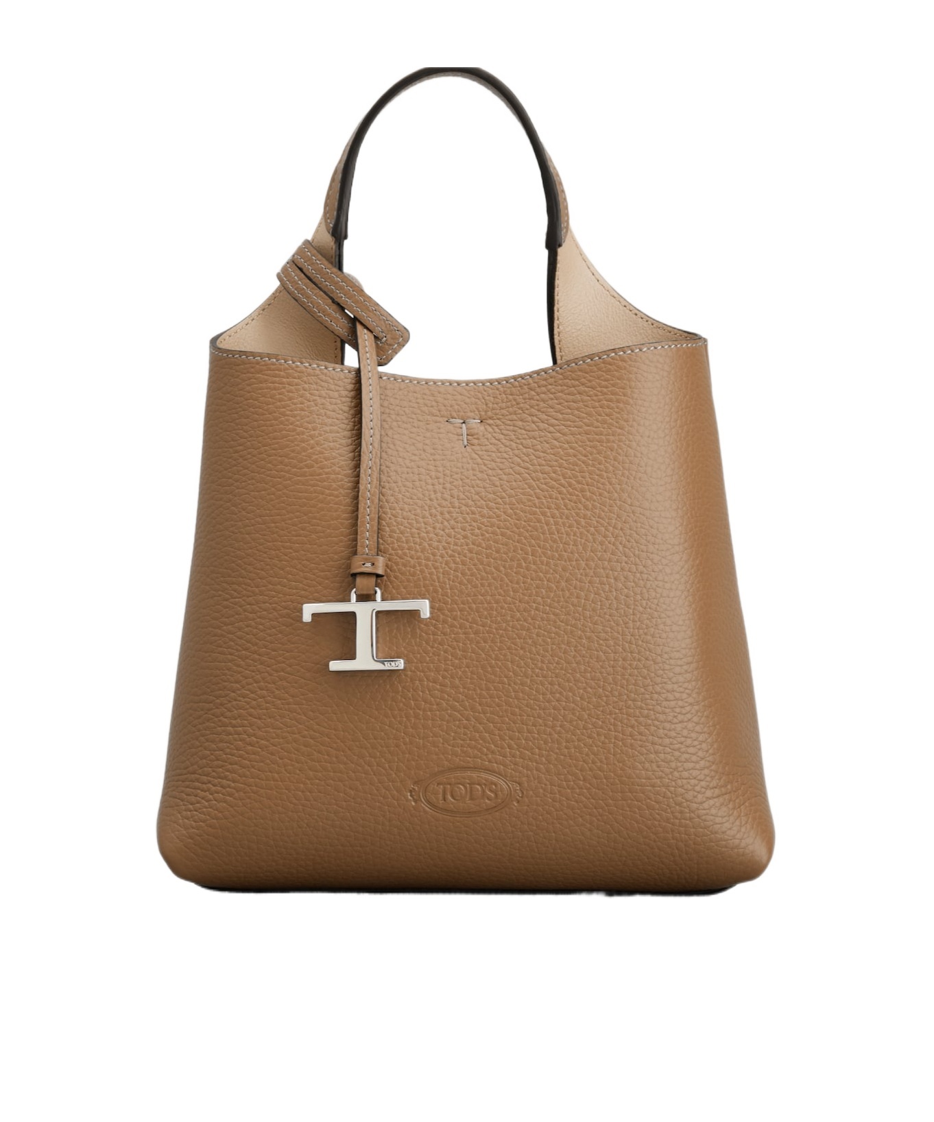 Tod's Single Handle Shoulder Bag In Brown
