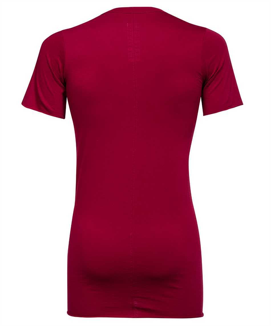 Rick Owens Open-necked Black Shirt In Red