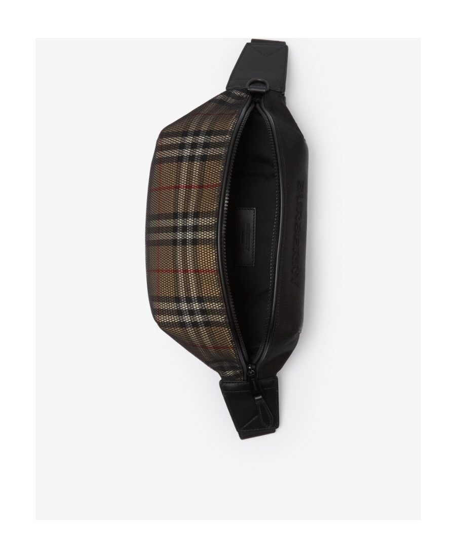 BURBERRY SONNY CHECK-PRINT BELT BAG