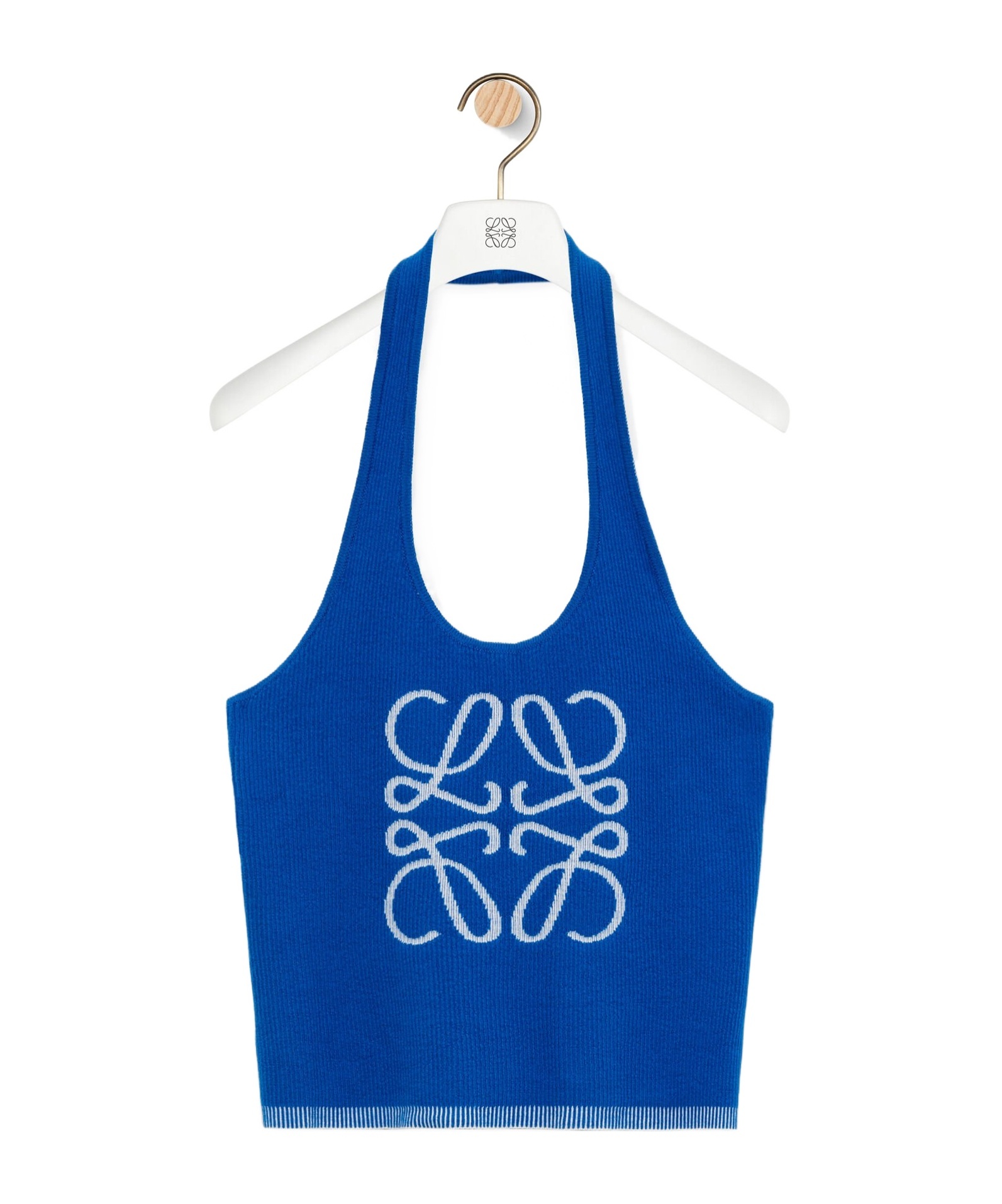 Loewe Neck Top In Blue