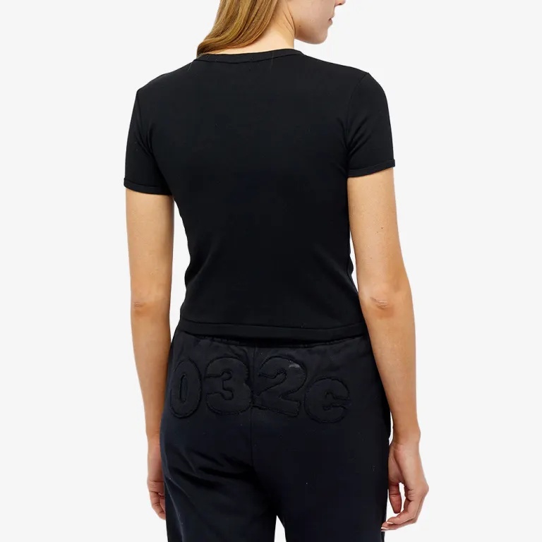 Ambush Short-sleeved Crewneck T-shirt In Black