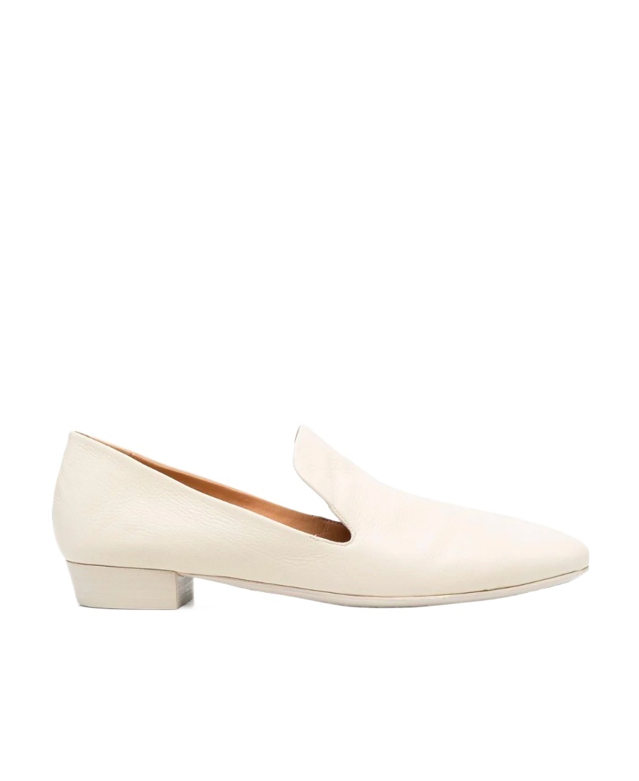 Marsèll Slip-on Leather Loafers In White