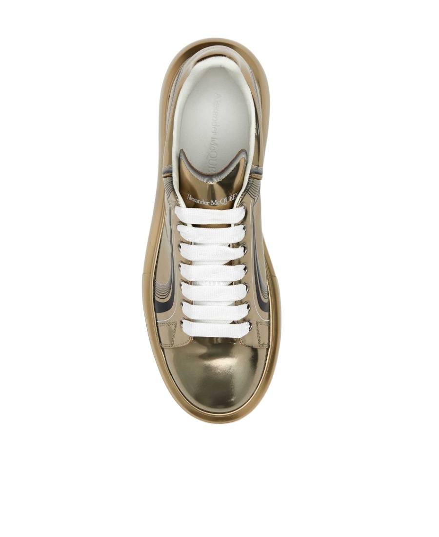 ALEXANDER MCQUEEN ROUND HEAD LOW UPPER BOARD SHOES
