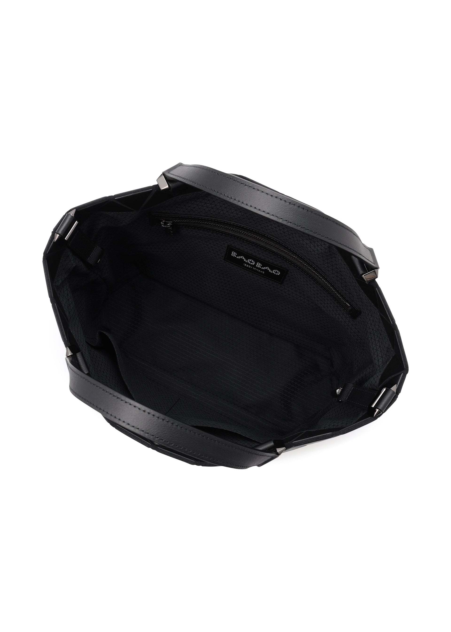 Shop Bao Bao Issey Miyake Crystal Matte Shoulder Bag In Black