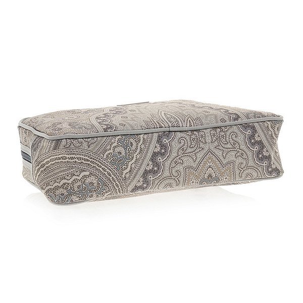Etro Zipper Clutch In Gray