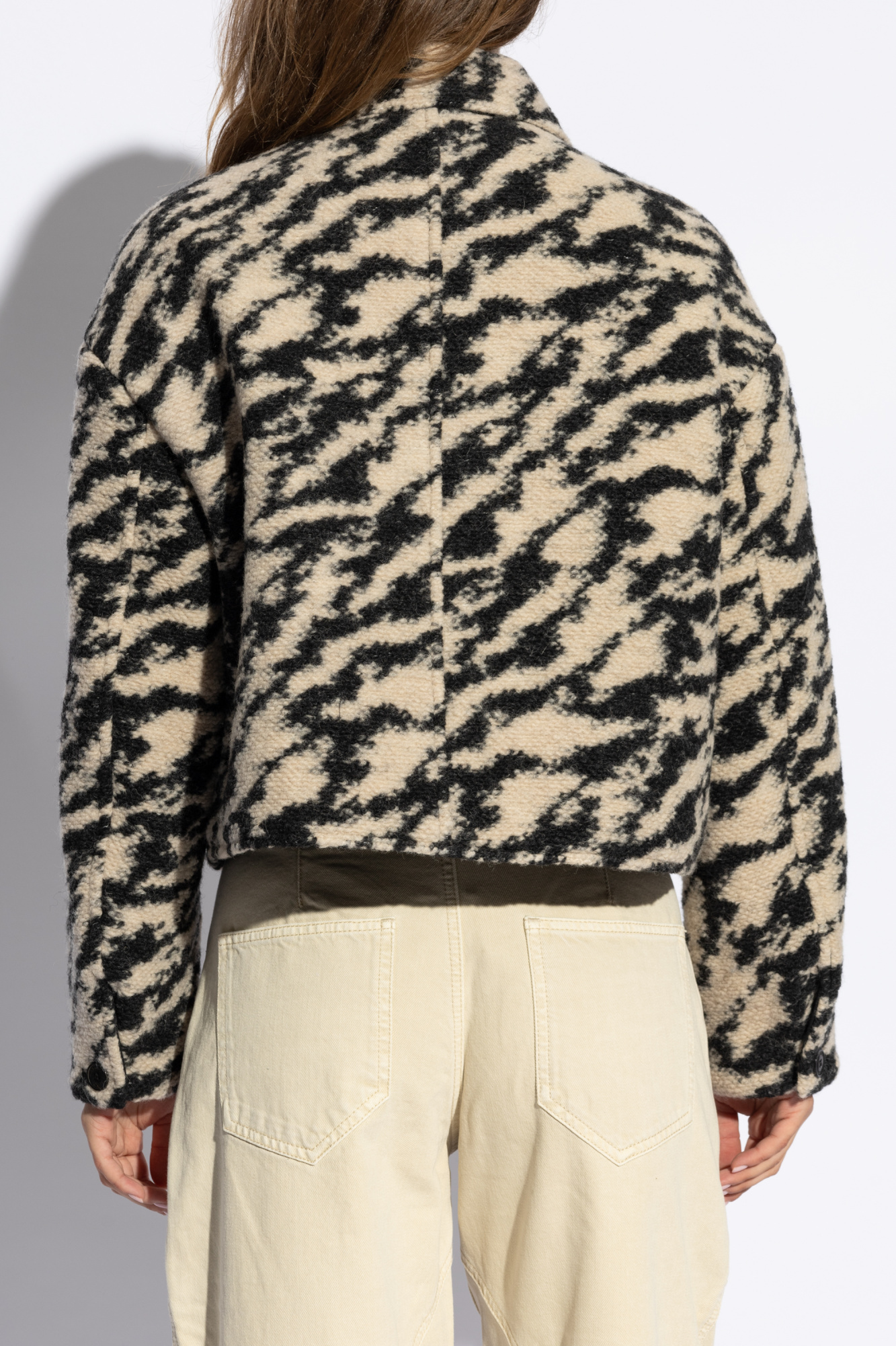 ISABEL MARANT ÉTOILE ZEBRA-PRINT JACKET