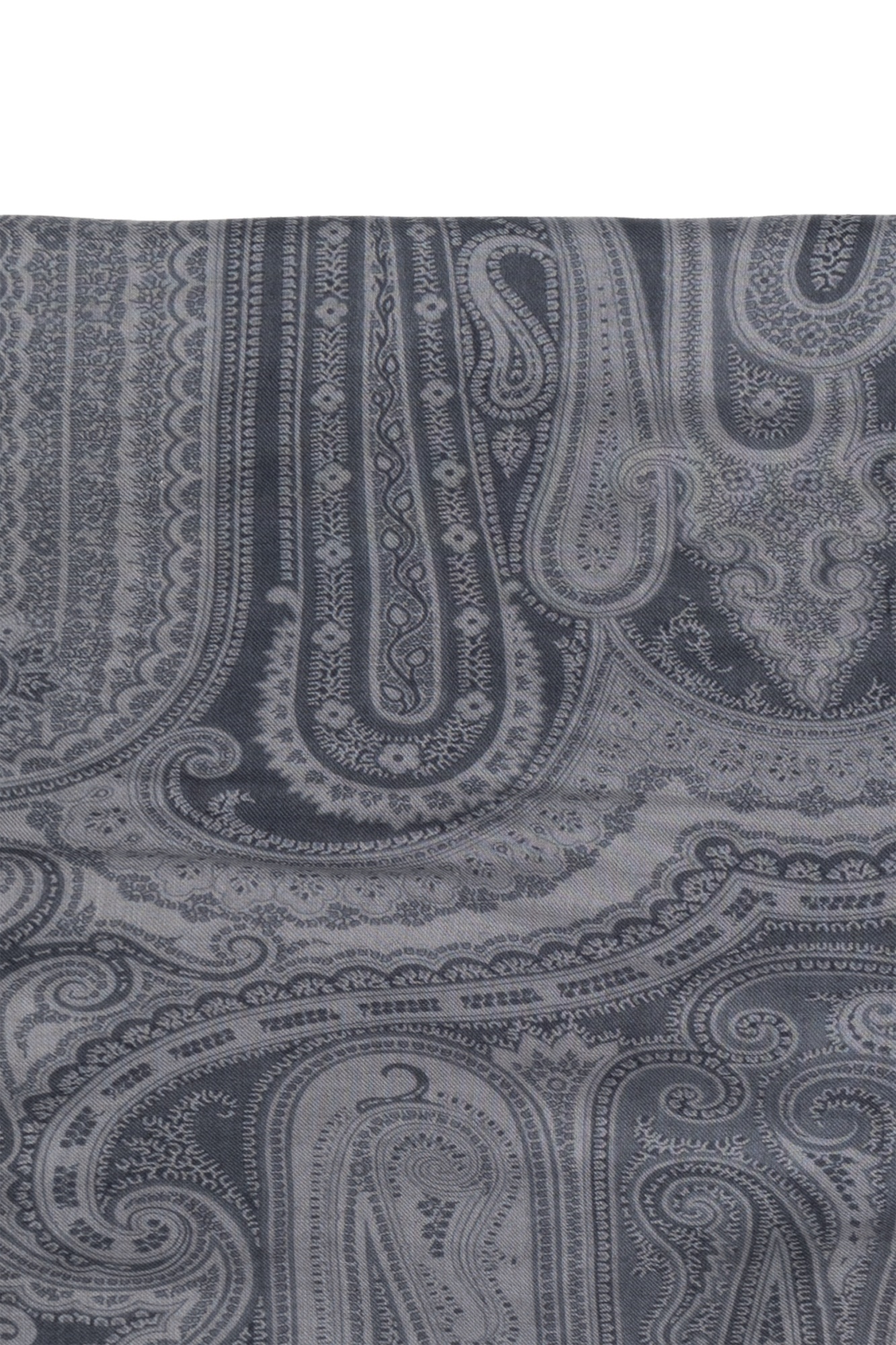Etro Pattern Scarf In Gray