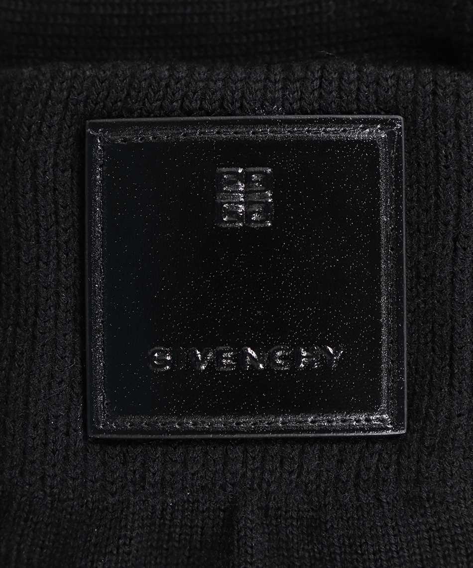 Givenchy Logo Gloves In Black