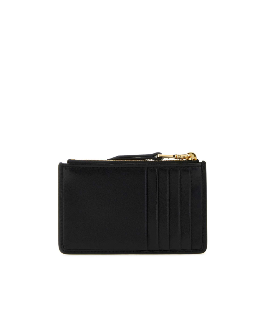 Miu Miu Matelassé Nappa Leather Envelope Wallet In Black