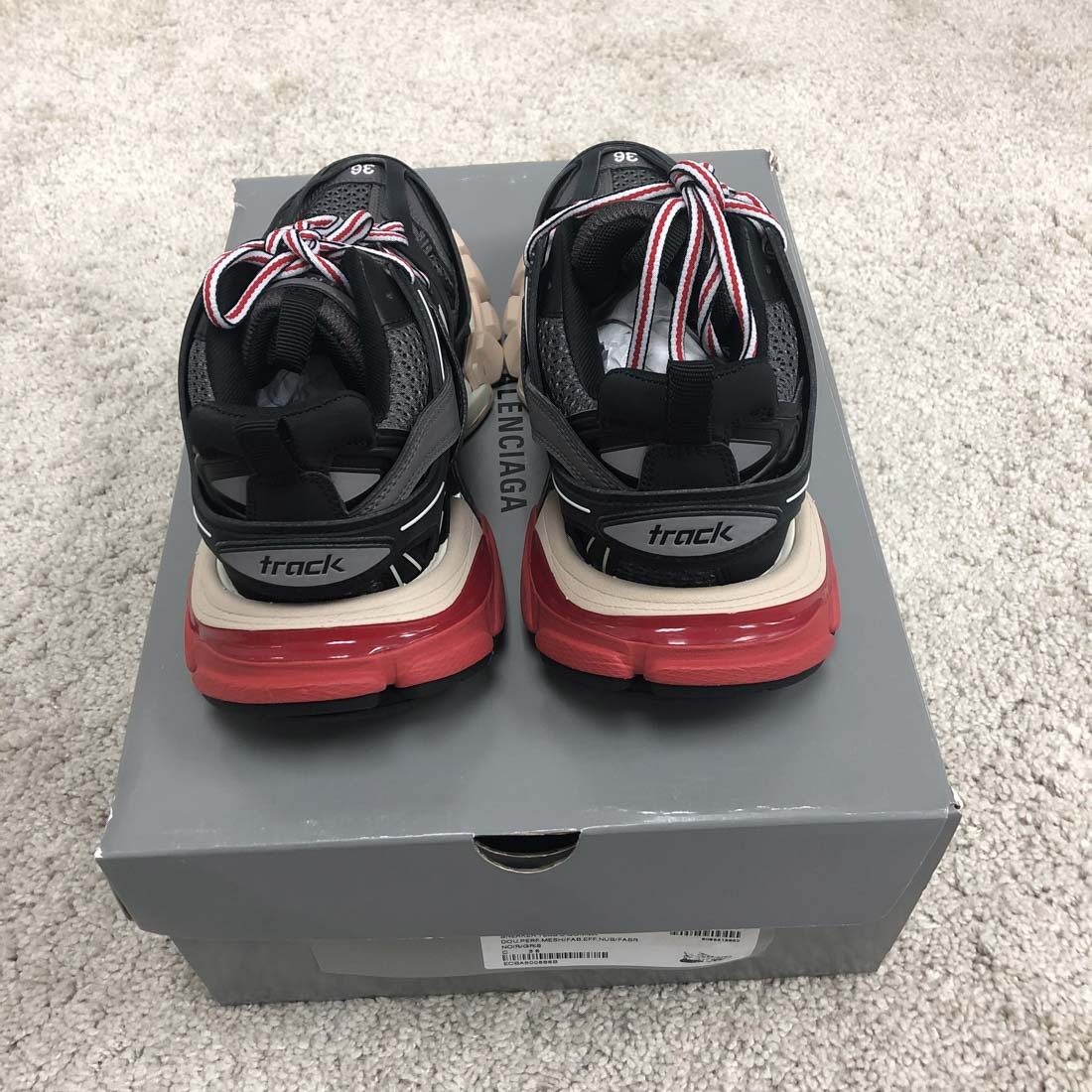 Shop Balenciaga Track Sneakers In Multicolor