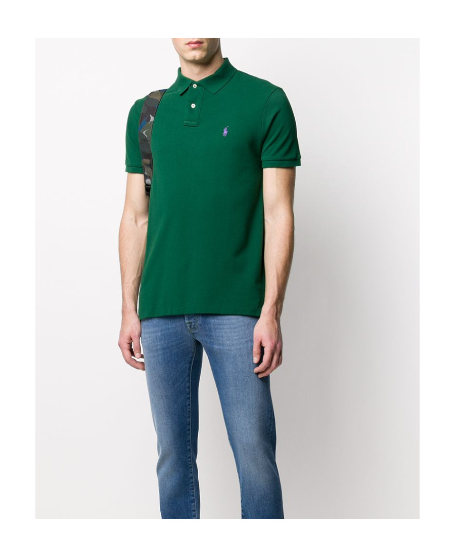 Polo Ralph Lauren Polo Earth S/s Recycled Mesh In Green