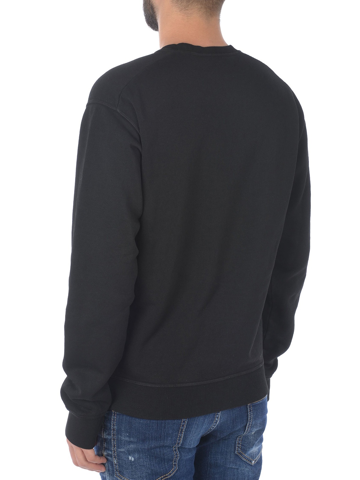 Dsquared2 Logo Sweater In Black