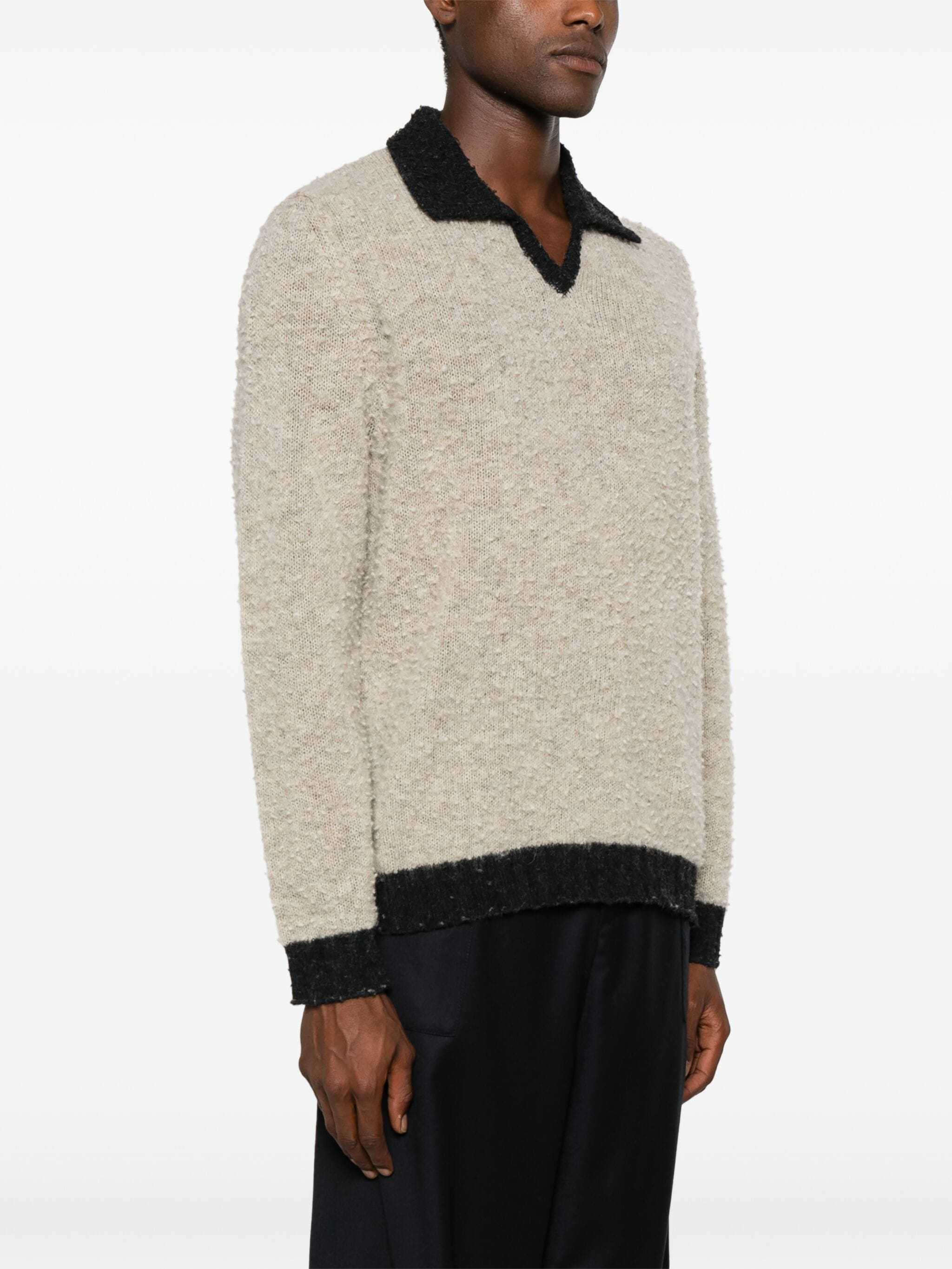 Shop Barena Venezia Gibo Pavero Wool Jumper In Nude