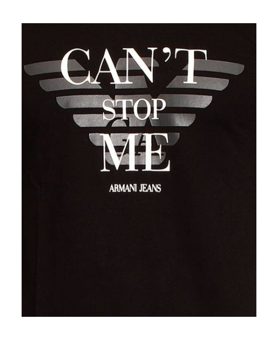 ARMANI JEANS LOGO LONG-SLEEVED T-SHIRT