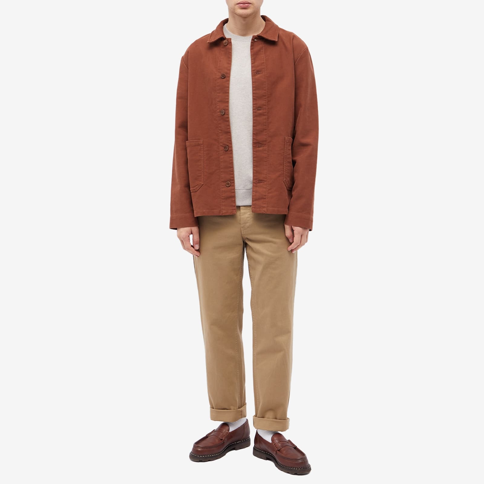 Apc Sweatshirt With Logo Print In Nude