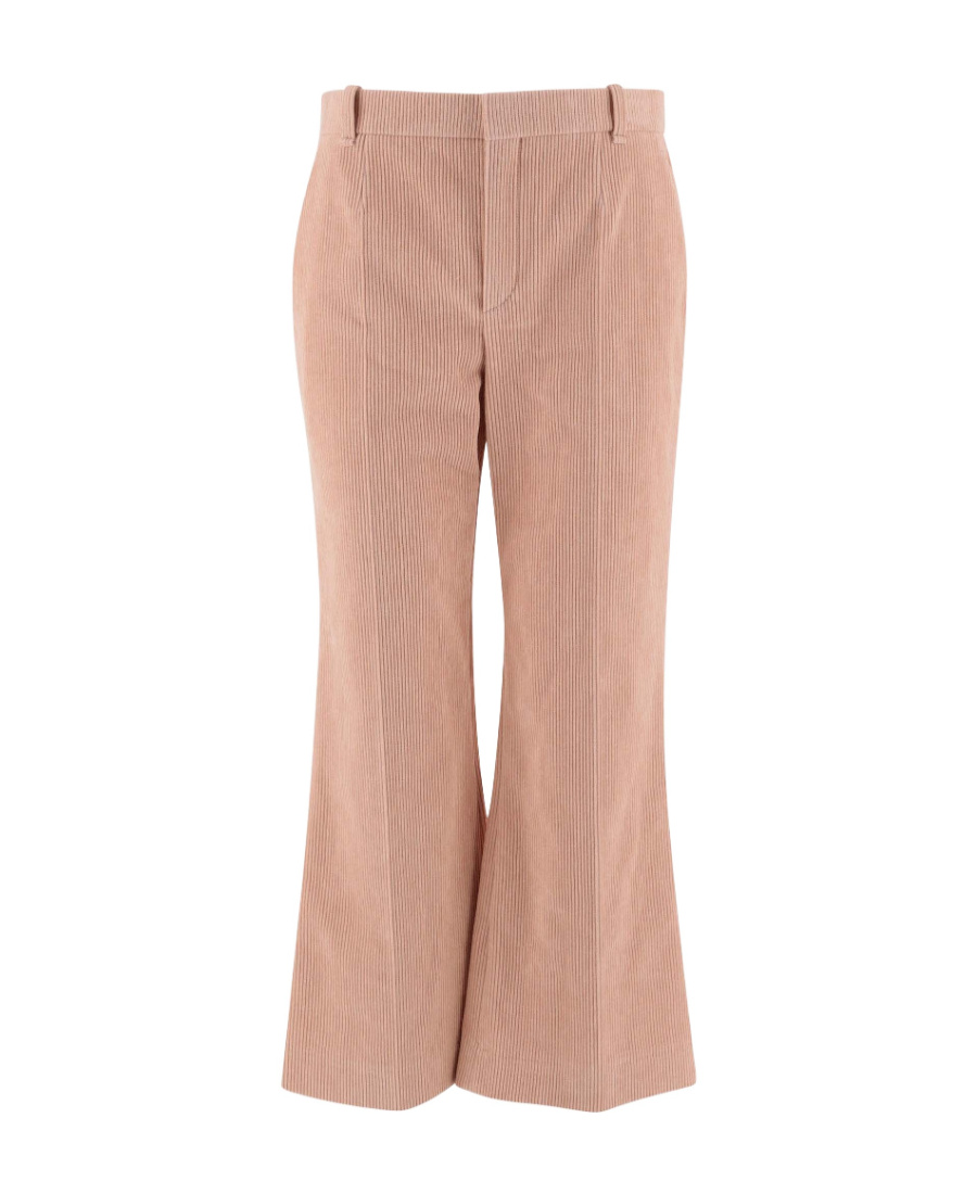 Chloé Cropped Corduroy Trousers