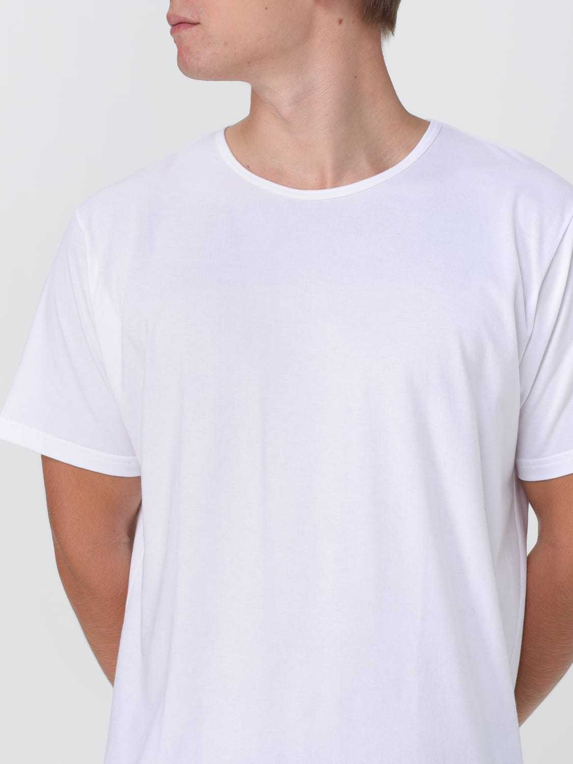 Comme Des Garçons Item O-neck Short-sleeved T-shirt In White