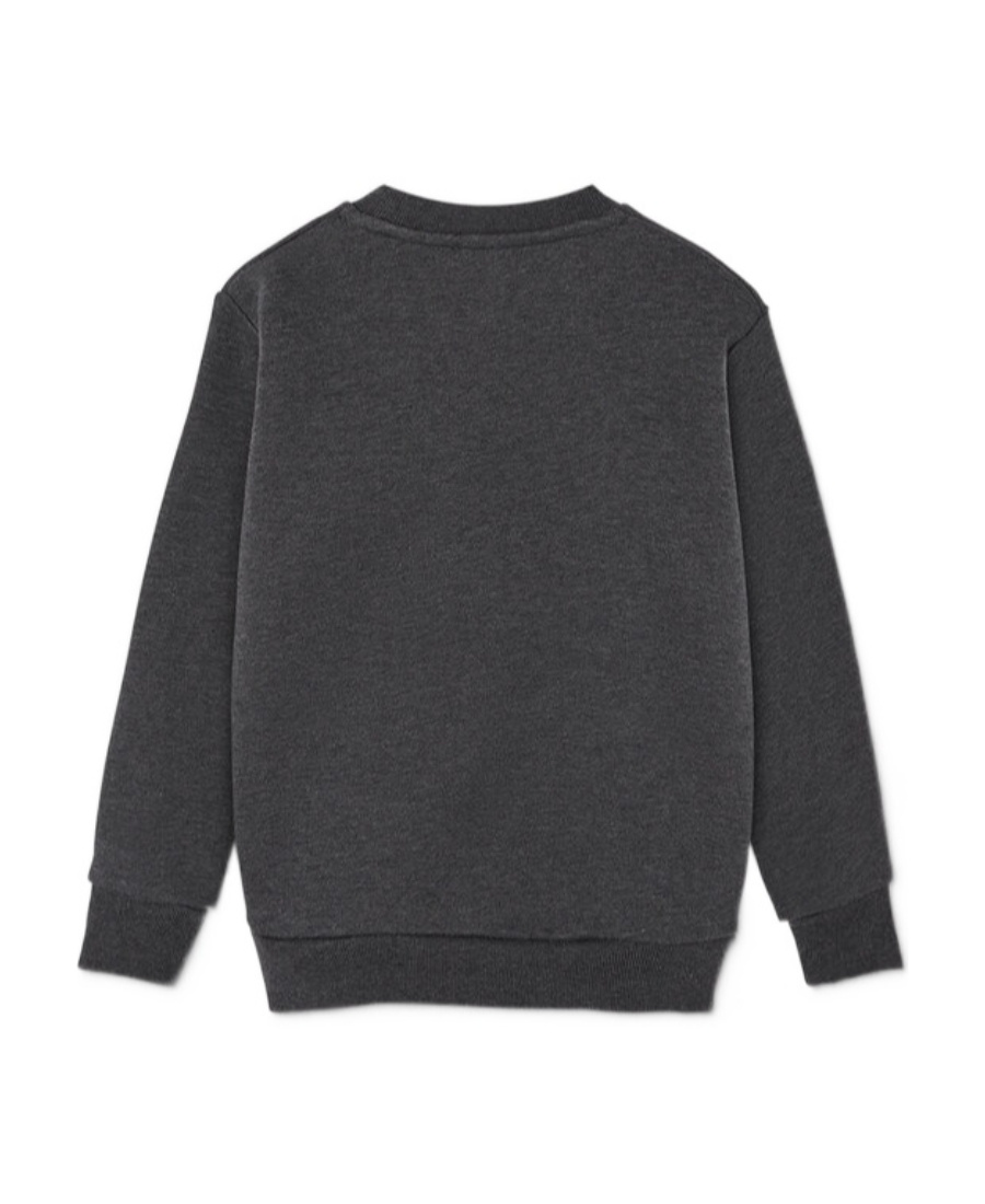 Versace Logo-applique Sweatshirt In Black