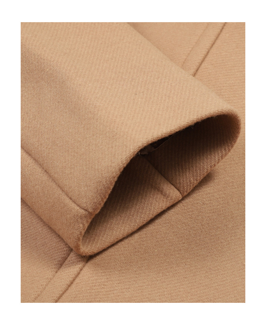 Weekend Max Mara Long-sleeved Hooded Coat In Brown