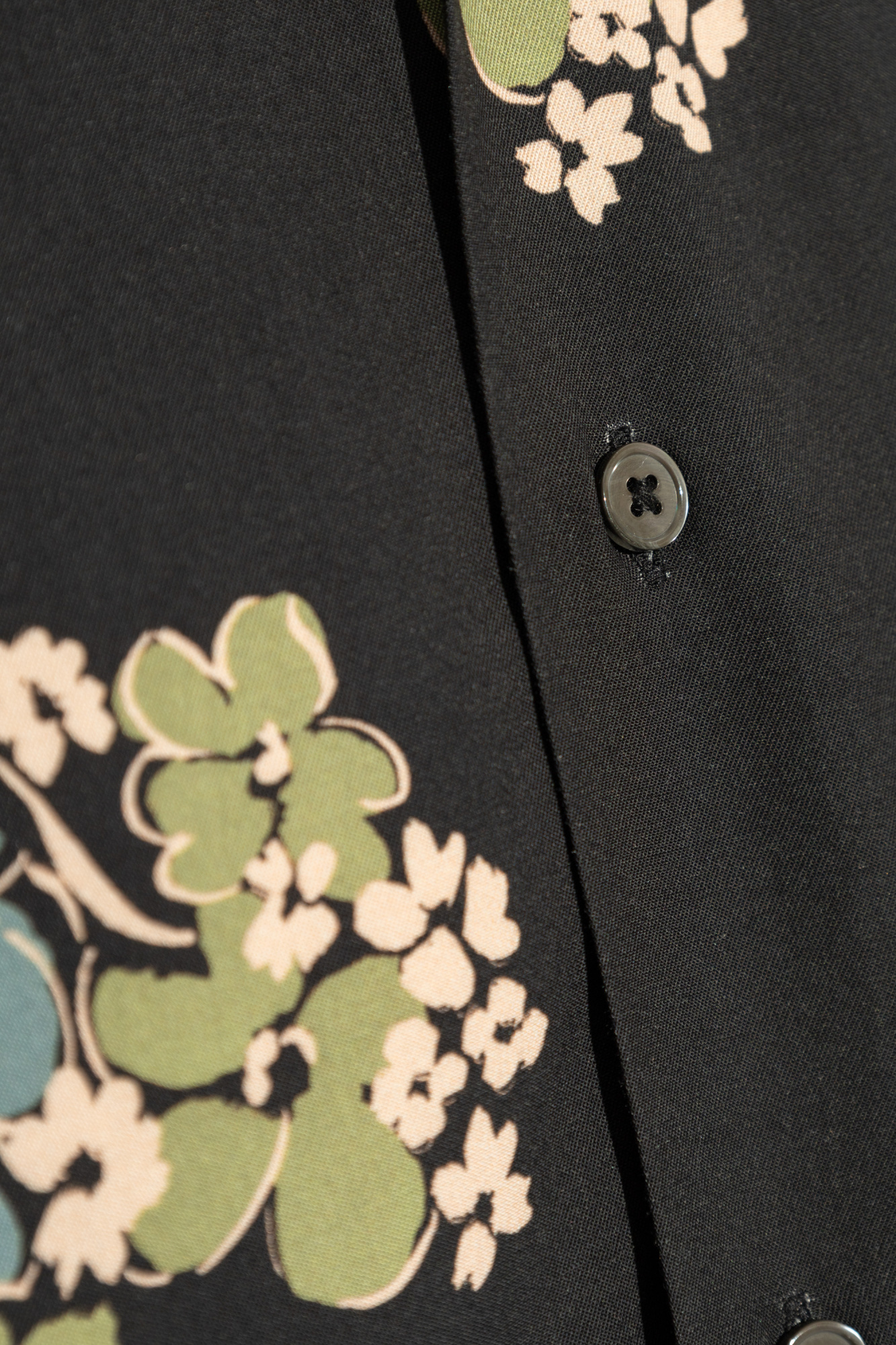 Shop Paul Smith Floral-print Shirt In Green