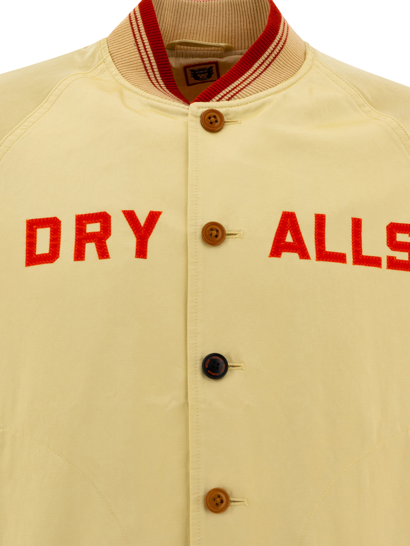 Human Made Printed Bomber Jacket In Gold