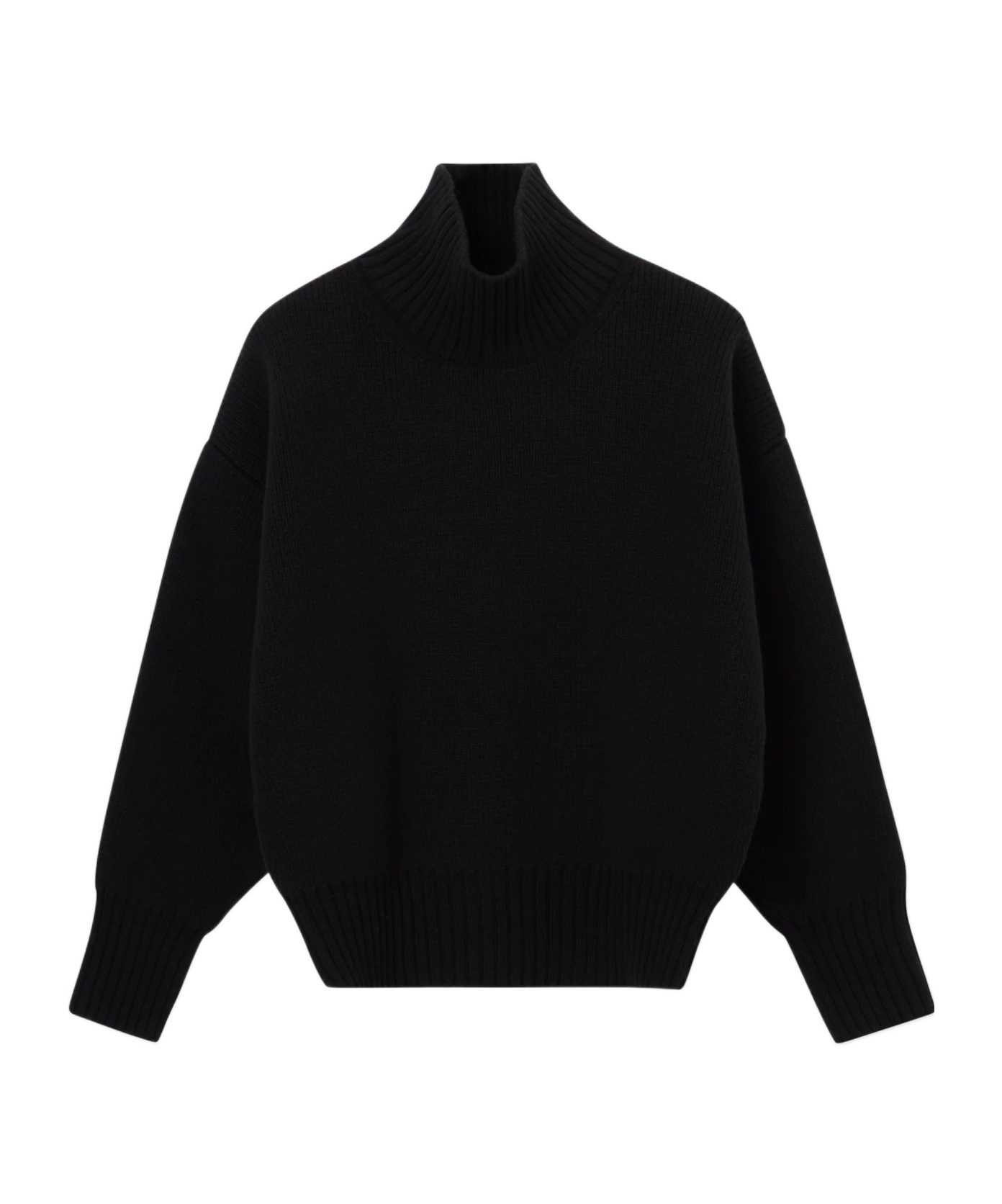 Rohe Long-sleeved Sweater In Black