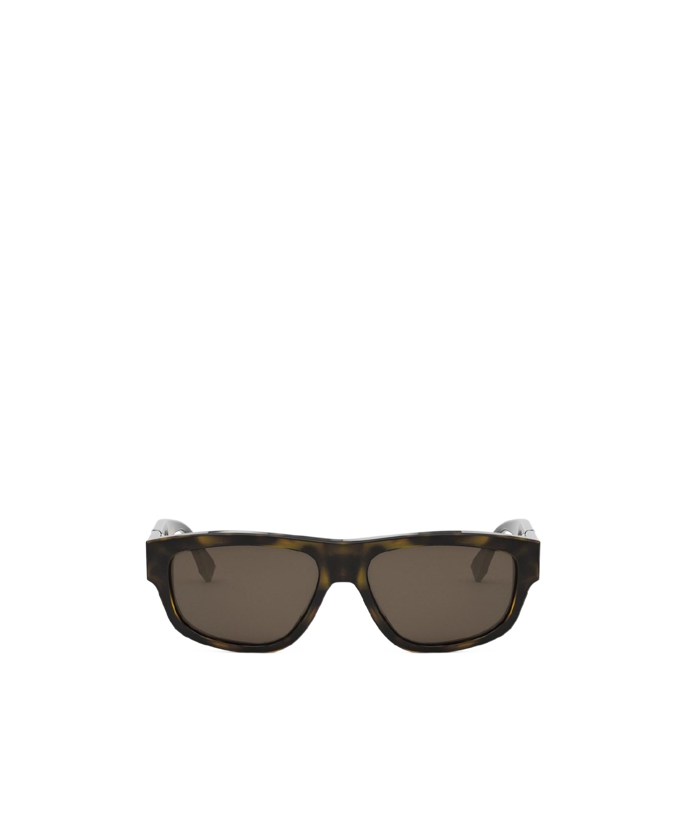 Fendi Full Frame Sunglasses In Green