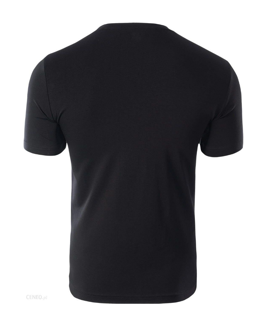 Ea7 Logo Printed T-shirt In Black