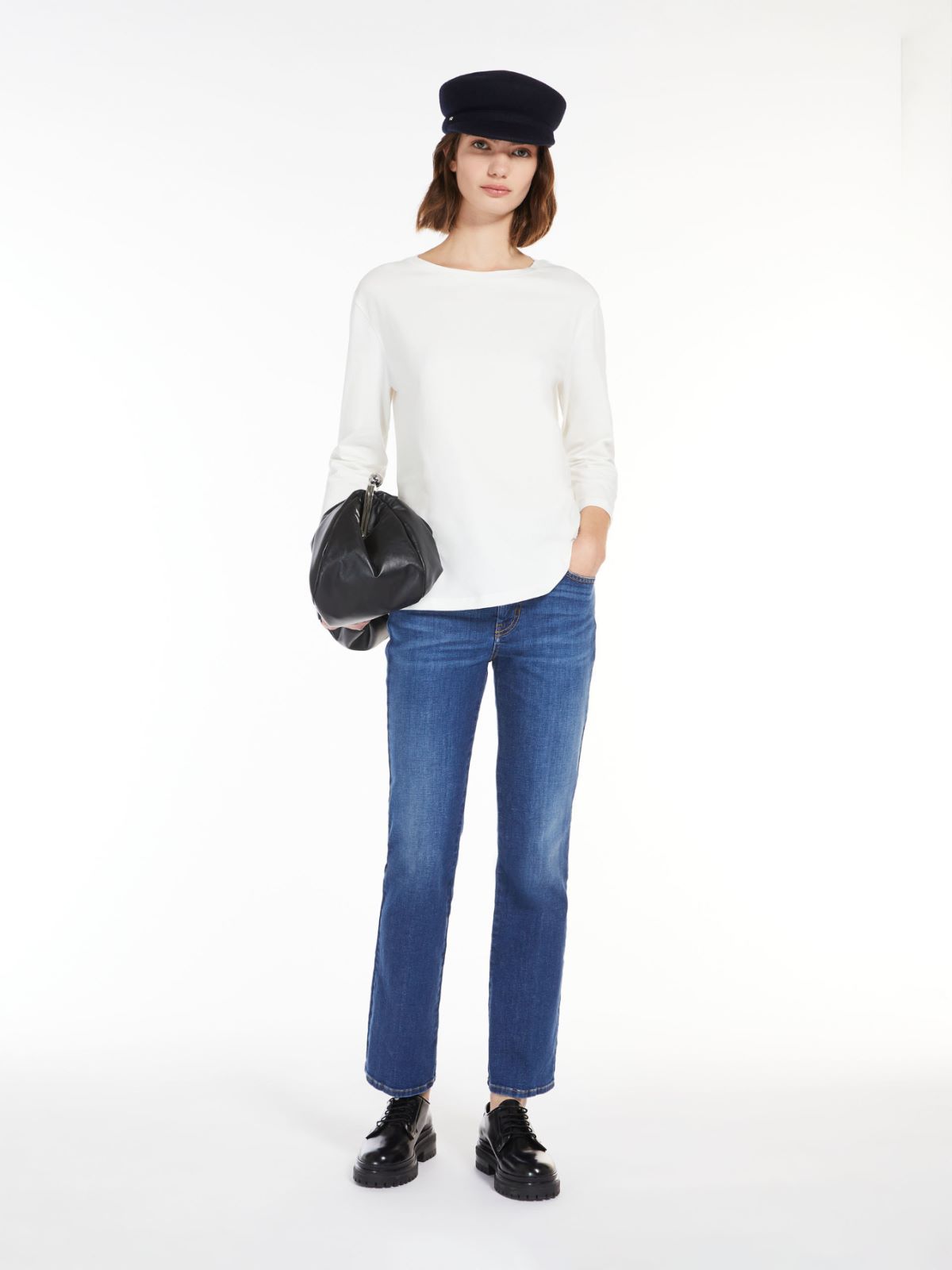 WEEKEND MAX MARA WEEKEND MAX MARA RAPALLO CROPPED JEANS