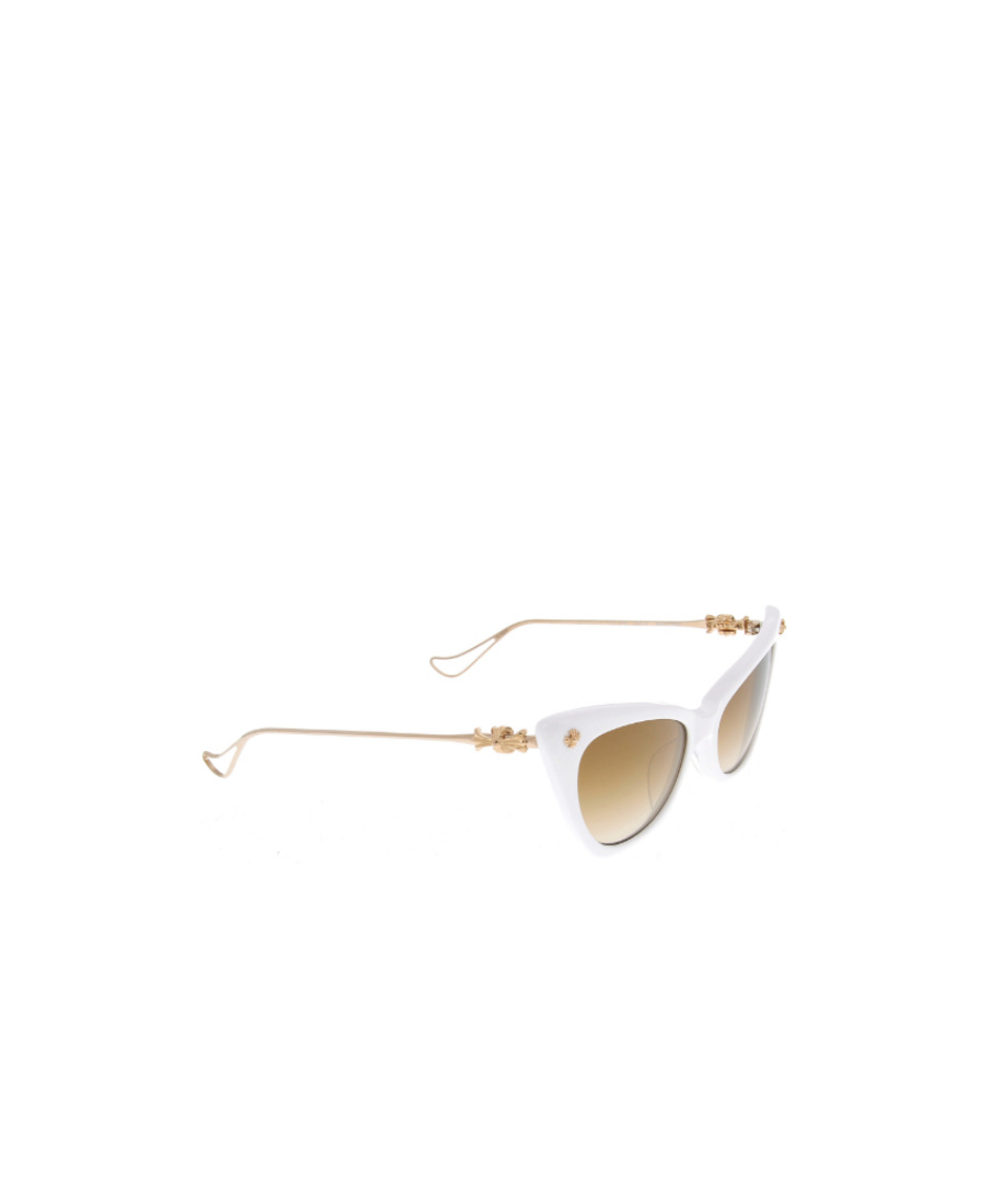 Chrome Hearts Logo Sunglasses In Nude