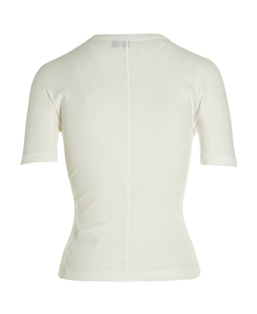 Y-3 Logo-print Fitted Top In White