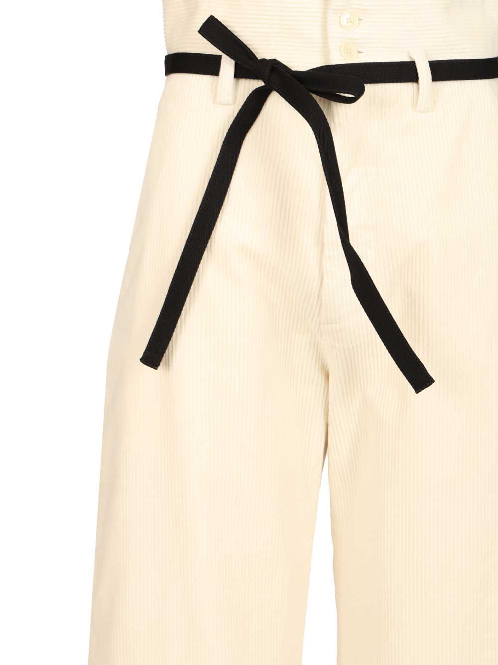 Barena Venezia Candiano Cinquecento Trousers Beige In Brown