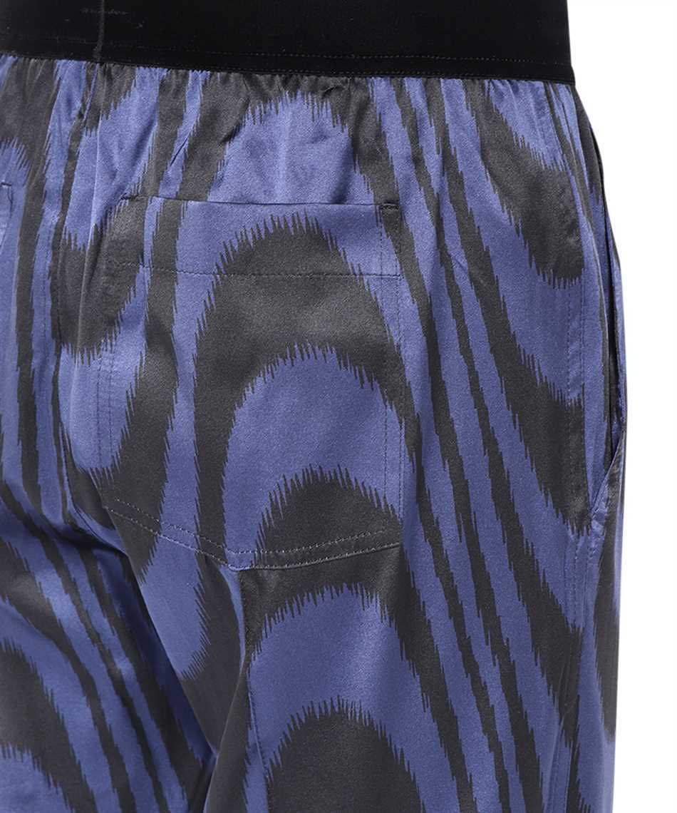 Tom Ford Logo Pajamas In Blue