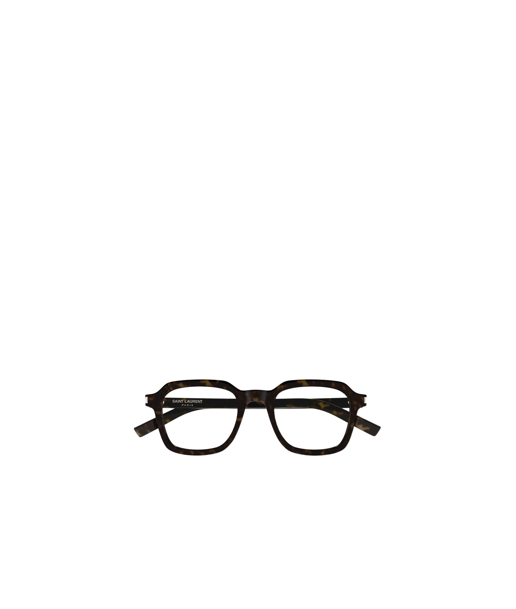 Saint Laurent Logo Flat Mirror In Black