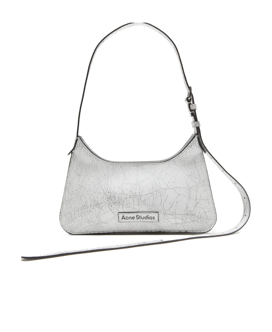 Acne Studios Platt Mini Shoulder Bag In White