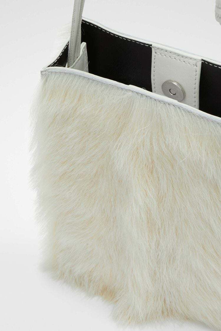 Jil Sander Small Tangle Body Bag In White
