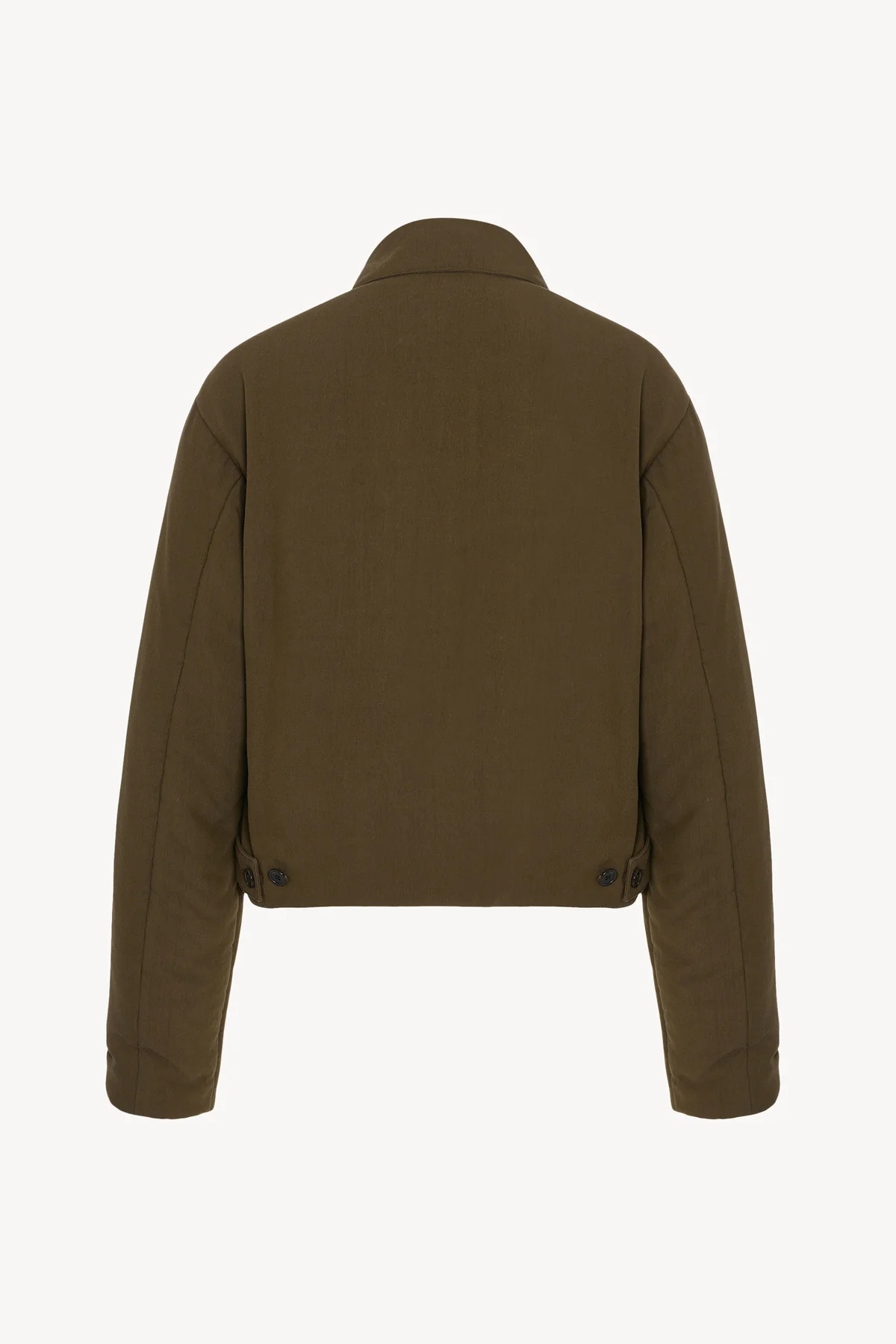 The Row Nerys Jacket In Viscose And Silk In Brown