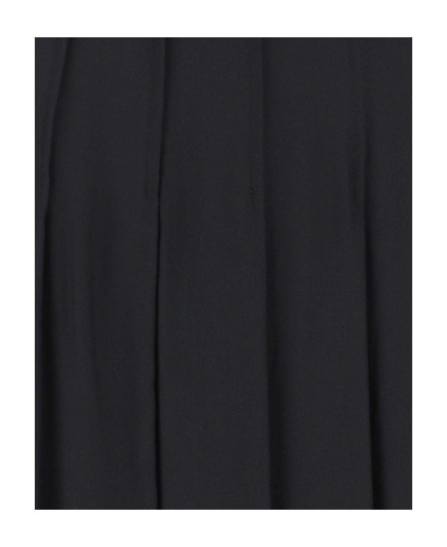 The Row Pleated Skirts In Black